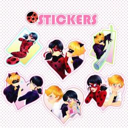 Miraculous Sticker Set