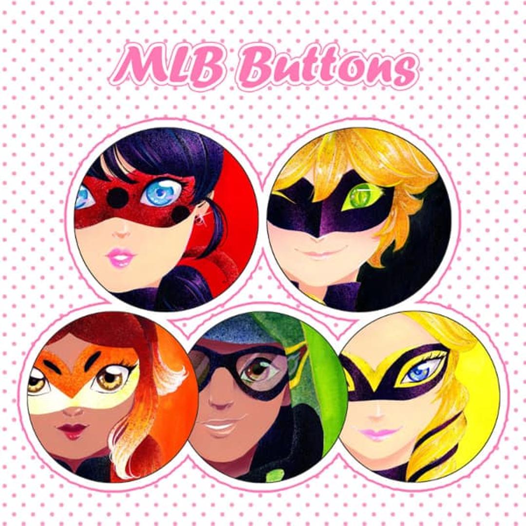 Miraculous Button Set